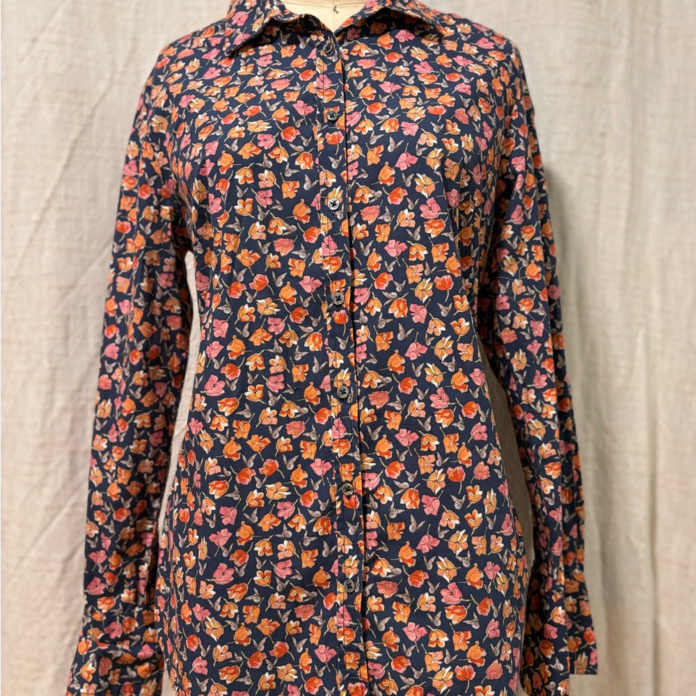 Floral Button-Up Shirt